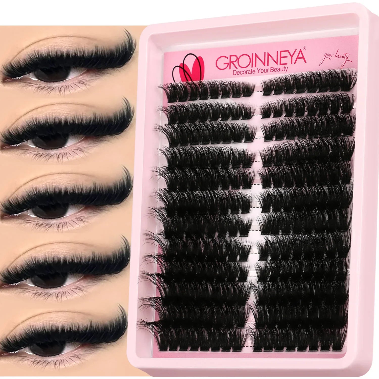 Glamorous Lash Clusters