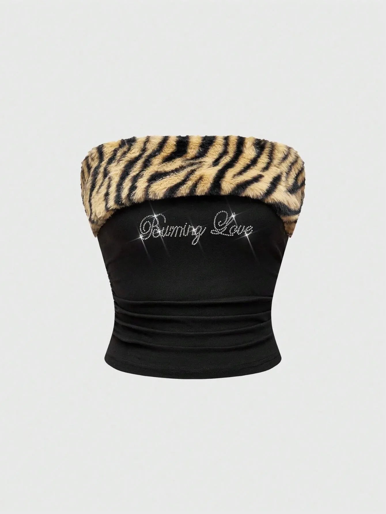 Leopard Print Y2K Fashion Top