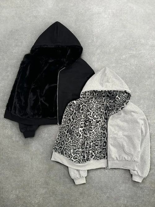 Chic Leopard Hoodie