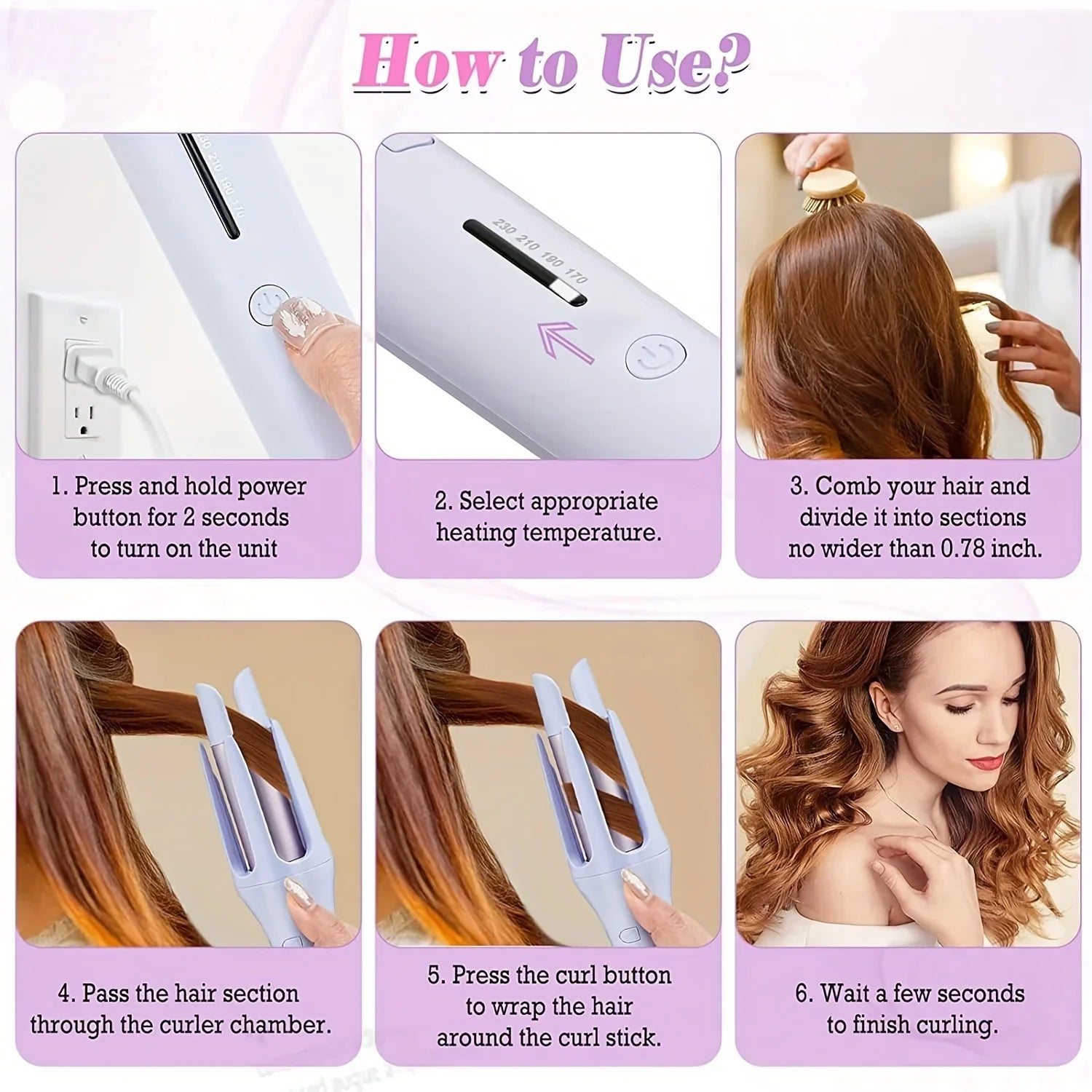 Effortless Glam Hair Curler