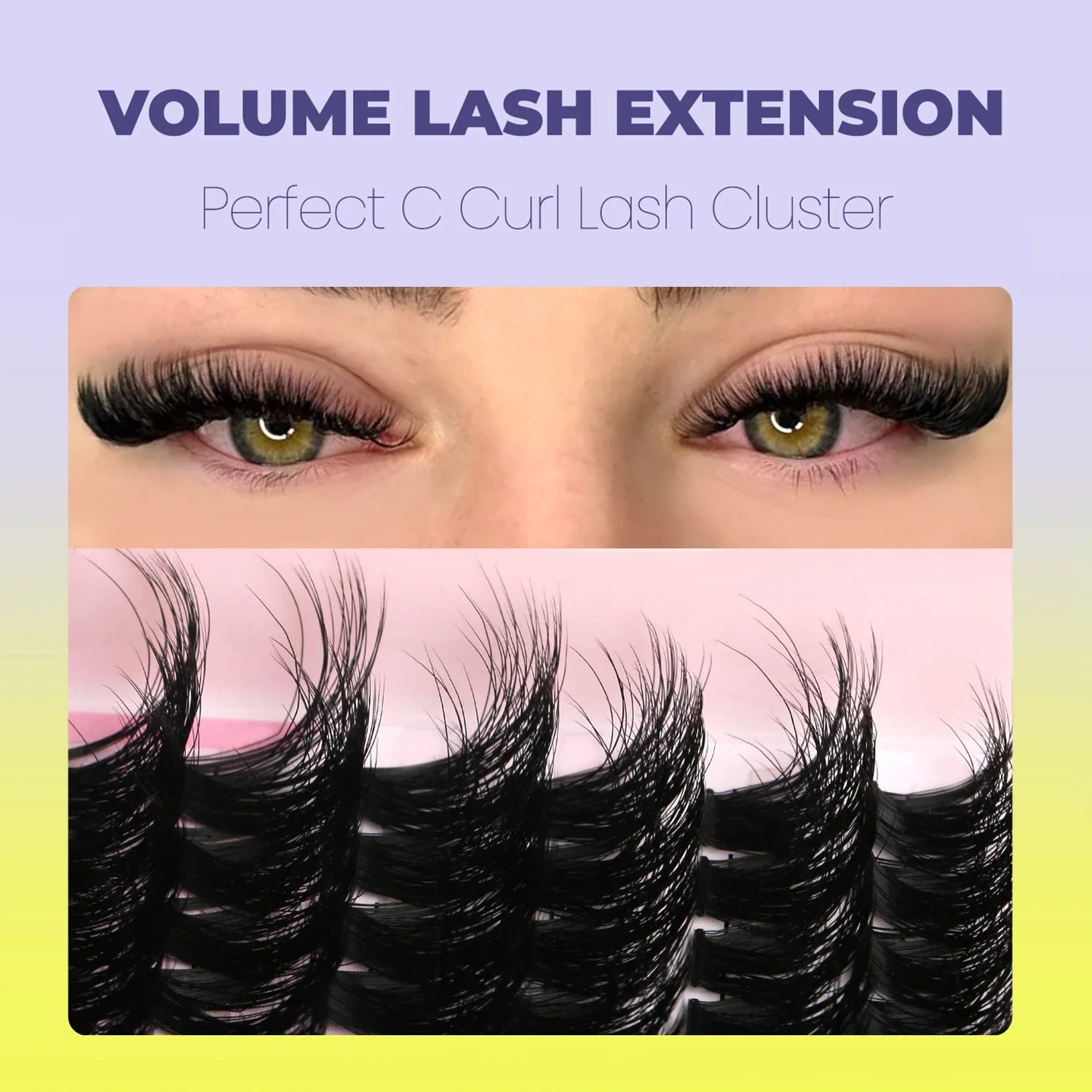 Glamorous Lash Clusters